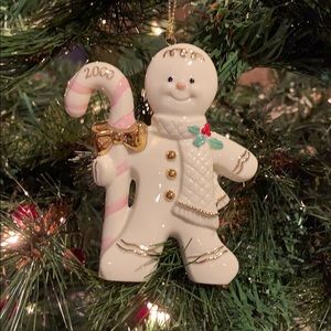 Lenox gingerbread ornament